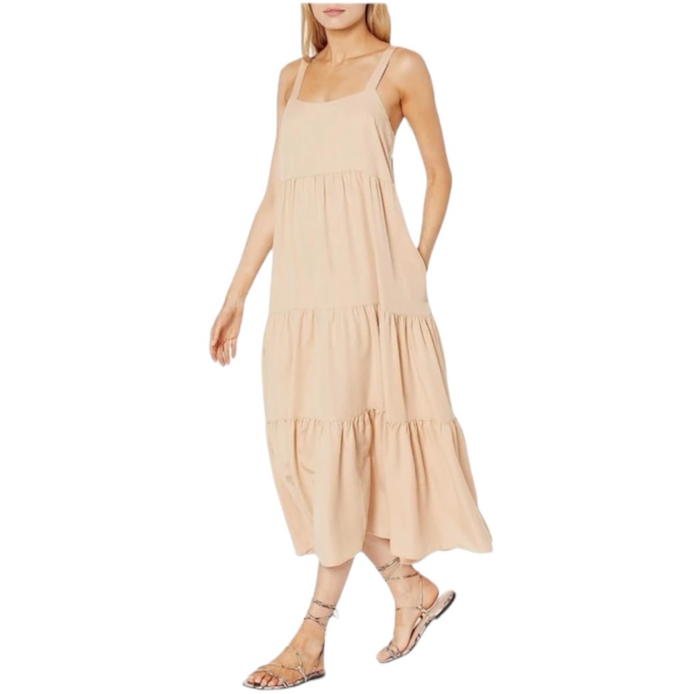 The Drop Britt dress size large in beige